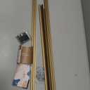 5/6 Deep Frame for 24x36 Canvas Paintings, DIY Metal Floating Frame for Artists Designers Landscape Portrait Artwork, Rustic Home Office Wall Decor (Bronze)