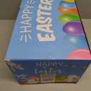 150 Pack 3.1" Fillable Easter Eggs with 6 Surprise Gold Eggs, Colorful Plastic Eggs for Easter Egg Hunts, Basket Stuffers Fillers, Party Favors, Classroom Rewards Prizes for Kids Toddlers Boys Girls