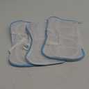 4 Pack Large Bra Washer Laundry Bags for Washing Machine, Lingerie Bag for Washing Delicates Underwear Brassiere, Bra Washer Protector for Laundry (Blue 3 pack)
