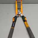 Fiskars Power-Lever Hedge Shears - 25"-33" Extendable Handle - Plant Cutting Scissors - Yard and Garden Tools - Orange/Black (1-Pack)