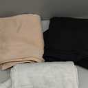 Common Stitch 3 Pack Wide Leg Fleece Lounge Sweatpants for Women — Deep Pockets, Relaxed Fit, Elastic Drawstring Waist 2X