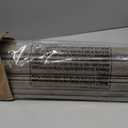 LazBlinds No Drill Bamboo Roman Shades, 35" W x 64" H, Star-Grey
