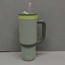 Ello Oasis 18oz Stainless Steel Kids Tumbler with Handle & Retracting Straw, 100% Leakproof, Double-Wall Vacuum Insulated, Kids Water Bottle for School, BPA Free, Dishwasher Safe, Avocado