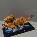 FUNSXBUG 11 Inch Large Chinese Feng Shui Dragon Statue Sculpture Figurines Feng Shui Decor Home Office Decoration Tabletop Decor Ornaments Good Lucky Gifts