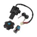 Ignition Key Switch Ignition Switch Lock Set for Suzuki DR650 1996-2022 1 Set