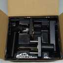 Kwikset Casey Interior Passage Door Handle 10 Pack, Lever for Closet and Hallway Doors, Reversible Non-Locking Handle Lever, Matte Black, with Microban Protection