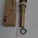 Pop Up Sink Drain Without Overflow, Bathroom Sink Pop Up Assembly Vessel Sink Drain, Brushed Gold
