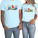 Mouse Dad Shirt Mom Shirts Magical Family Matching Outfits Mom and Dad Graphic Tees Mother Day Tshirt M
