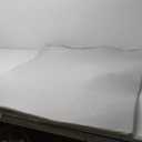 Blissful Diary Vegan Leather Baby Play Mat, 50x50 Thicken Foam Cushioned & Waterproof Playpen Mat for Infants and Toddlers, Stylish and Just Wipe-Clean Playmat for Baby Play on Floor, Light Gray