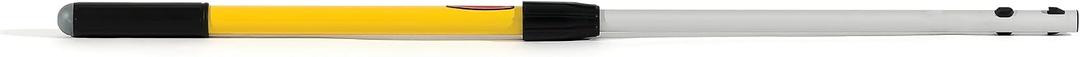 Rubbermaid Commercial Products HYGEN Quick-Connect Straight Extension/Extendable Handle/Stick, 20 - 40 inch, Yellow, Lightweight for Janitorial/Professional Microfiber Cleaning/Dusting