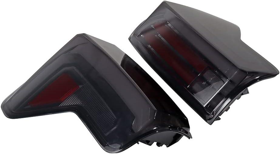 Left & Right Taillights Assembly Rear Tail Lamp Brake Running Backup Turn Signal Compatible with 2007-2013 Toyota Tundra