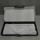 AULA F99 Wireless Mechanical Keyboard,Triple-Mode(BT5.0/2.4GHz/USB-C),Gasket Mounted Creamy Keyboard with Linear Switches, Side Printed PBT Keycaps,RGB Backlit PC Gaming Keyboards for Win/Mac (White)