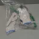 Moxweyeni 2 Pcs PVC Termination Cap for 3" Inner Diameter, Mesh Screen Vent Cover 304 Stainless Steel, for Furnace & Roof Vent Cap, Round Air Outlet Exhaust Water Drains Pipe with Gloves