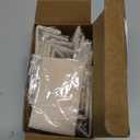 12 Pieces Velvet Earring Display Stand Necklace Pendant Jewelry Stand Showcase Organizer Display Holder for Earring Pendant Accessory Rack (Straight Line Style,Linen Color)