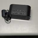 Timex Alarm Clock for Bedroom with FM Radio and 10 Station Presets, Clock Radio with Dual Alarms, USB Charger, Large Display, Sleep Timer, and Snooze  Black (T232B)