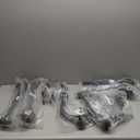 TRQ Front Steering & Suspension Kit Ball Joint Control Arm Sway Bar Stabilizer Link Tie Rod Compatible with 2001-2005 Lexus IS300