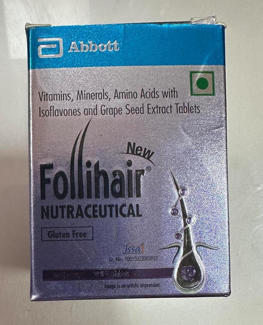 Follihair New Tablets (Tablets Count: 30)