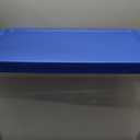 HOMZ 2-Pack Snaplock, Large Clear Plastic Storage Organizer Bins w/Lids, 56 Quart, Blue - Stackable Container Boxes for Bedroom, Bathroom, Garage, and Office Organization