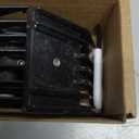 4 Pieces Professional A5-Style Animal Clipper Attachment Guard Guide Cutting Combs Set 76926-900, 1/8", 1/4", 3/8", 1/2", Compatible with Oster Classic 76 A5 Andis AG BG Wahl KM Pet Groomers (Black)