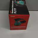 HYCHIKA 5-Inch Random Orbital Sander, 13000RPM Electric Palm Sander with 6 Variable Speeds, Powerful Motor, 12PCS Sandpapers and Efficient Dust Collection Bag, for Woodworking, Finishing and Polishing