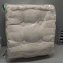 Geelin 36x14 Inch Bench Cushions for Indoor Furniture Chenille Velvet Beige Button Tufted Thicken Seat Pad Mat with Memory Foam, Window Floor Sofa Chair Cushion for Living Room Patio Porch Swing