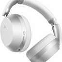 Wentronic Y04 Bluetooth Headphones Active Noise Cancelling Wireless Over Ear Headsets 48 Hours Playtime High Sound Quality Foldable Earphones with Soft Ear Cushion for Travel - Silver