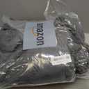 Tirrinia Waterproof Outdoor Blanket with Sherpa Lining, Windproof Triple Layers Warm Comfy Foldable for Camping Stadium, Beach, Picnic, Grass, Concerts, Car, Dog, 51''X 59'' & 59''X 80'' (Black/Grey)