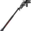 Schwinn Adjustable Kickstand, Black, Fits 16" - 24" Bikes, Durable Steel, Adjustable Height, Easy Installation, End Cap, Top Plate and Bolt Included, Kickstand for Adult Bike