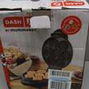 DASH MultiMaker Treat Maker System, Mini Donuts, Waffle Bites, Mini Cupcakes - Cream