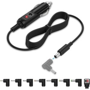12V Car Charger Compatible with Portable DVD Player DBPOWER Sylvania RCA, Snailax Seat Cushion, Spectra S1 S2 Breast Pump Car Cigarette Lighter Power Cord 6.6FT