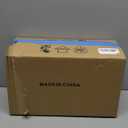 2-Pack Black Bathroom Wall Sconces, Modern Vanity Light Fixtures with Clear Glass Shade, 1-Light Wall Lamps Over Mirror for Bathroom, Bedroom, Hallway, Living Room