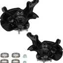 Front Steering Knuckle & Wheel Bearing Hub Assembly for Toyota Camry 2004 2005 2006 L4 2.4L, Left and Right Side, 698-399 698-398