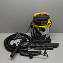 STANLEY 3 Gallon Wet Dry Vacuum, Powerful 4 Peak HP Motor, Portable Stainless Steel 3 in 1 Multifunctional Shop Vacuum with Blower, Model: SL18136