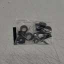 Motorcycle Aluminum Alloy Phone Mount Base with 1" TPU Ball, Fits 0.5''/ 0.87''/ 1''/ 1.125''/ 1.26'' Round Rails, Compatible with 1" Ball Socket Dual Socket Arm