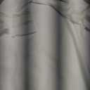 LookbookStore Women Casual Crewneck Mesh Panel 3/4 Bell Sleeve Loose Tunic Dress (Large, Brilliant White)