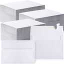 Fainne 800 Pcs White Envelopes Self Adhesive Printable Envelope Bulk for Invitation, Wedding, Baby Shower, Photography, Thank Note, Postcard, Greeting Card, Mailing, Graduation (A2 5.75 x 4.375 Inch)