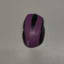 TECKNET Wireless Mouse, 2.4G Ergonomic Optical Mouse, Computer Mouse for Laptop, PC, Computer, Chromebook, Notebook, 6 Buttons, 24 Months Battery Life, 2600 DPI, 5 Adjustment Levels - Purple