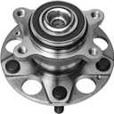 AUQDD 512256 Rear Wheel Hub and Bearing Assembly Compatible With 2006 07 08 09 10 2011 Ho-nda Civic (DX,LX,Si,EX,GX) /2006-2011 Ac-ura CSX [5 Lug Hub]