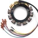 Stator For Mercury 174-5456 Outboard 150 Black Max XR2,90,115,175,200 HP 398-5454A2 5454A6 9-Amp 6 Cylinder 2 Stroke 1976-1989