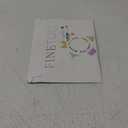 FINETOO High Waisted Thongs for Women Tummy Control Underwear Soft Nylon Stretchy No Show High Rise Thong Panties 4 Pack (Large)