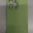 Vooii Compatible with iPhone 13 Pro Case, Liquid Silicone Upgrade [Camera Protection] [Soft Anti-Scratch Microfiber Lining] Shockproof Phone Case for iPhone 13 Pro 6.1 inch - Matcha