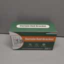 MUAKIOY No Drill Curtain Rod Holders, Heavy Duty Self Adhesive Curtain Brackets Hooks, Adjustable Nail-Free Stick on Wall Hangers for Bathroom, Bedroom, Kitchen and Livingroom (14 Pack)