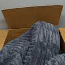 ENITYA 19 Back Pillow for Bed Sitting up, Built-in Armrests & Big Pockets, Back Support Chair Pillow for Sitting up/Watching TV/Reading/Gaming/Resting/Post Surgery/Nursing (L(Under 5'3"), Dark Grey)