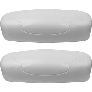 2 PCS 72597 Spa Neck Pillow Fits Hot Spring Spas 2002-2007,for Hot Spring Grandee 2002-2007, Hot Spring Vista 2004-2007, Hot Spring Envoy 2004-2007- 13.2L x 5.5L -Cool Grey