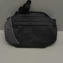 CamGo Small Handlebar Bag for Bike - Multifunctional Mini Shoulder Pack Cycling Accessory Pocket (Cylinder Black)