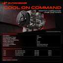 A-Premium Air Conditioner AC Compressor with Clutch Compatible with 6.7L Ford F-250 Super Duty 2017-2019, F-350/F-450/F-550 Super Duty