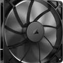 CORSAIR RS140 140mm PWM Fan  Daisy-Chain Connection  Low-Noise  Magnetic Dome Bearing  Single Pack  Black (1 x 140mm)