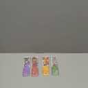 4 Pack 20 Sheets Flower Bookmark, Very Suitable for Women Bookmarks, Bookmarks Gifts