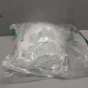 BeryLove Sequin Wedding Guest Formal Cocktail Dresses Prom Party Lace High Low Bridesmaid Elegant Dress (Large, White)