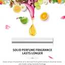 Refillable Car Air Fresheners Scents Diffuser Perfume Essential Oil sticks (Orange)